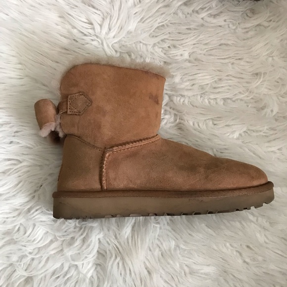 ugg naveah shearling bow boots